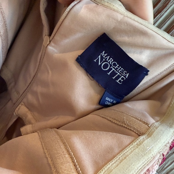 Marchesa Notte Strapless sequin-embellished embroidered tulle gown - size 2 - Picture 5 of 6